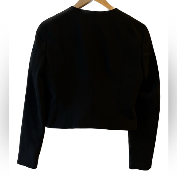 Rachel Rachel Roy Semi Cropped Blazer Style Jacket 4 - Picture 3 of 6